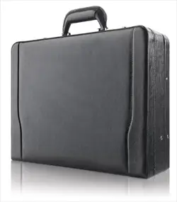 solo mens leather briefcase