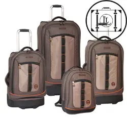 jay peak timberland luggage set